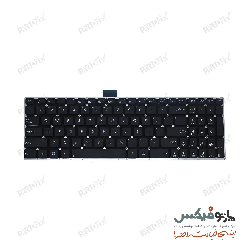 کیبورد لپ تاپ ایسوس K555 , X551